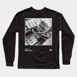 Elliott Smith - Figure 8 // Minimalist Faded Retro Long Sleeve T-Shirt